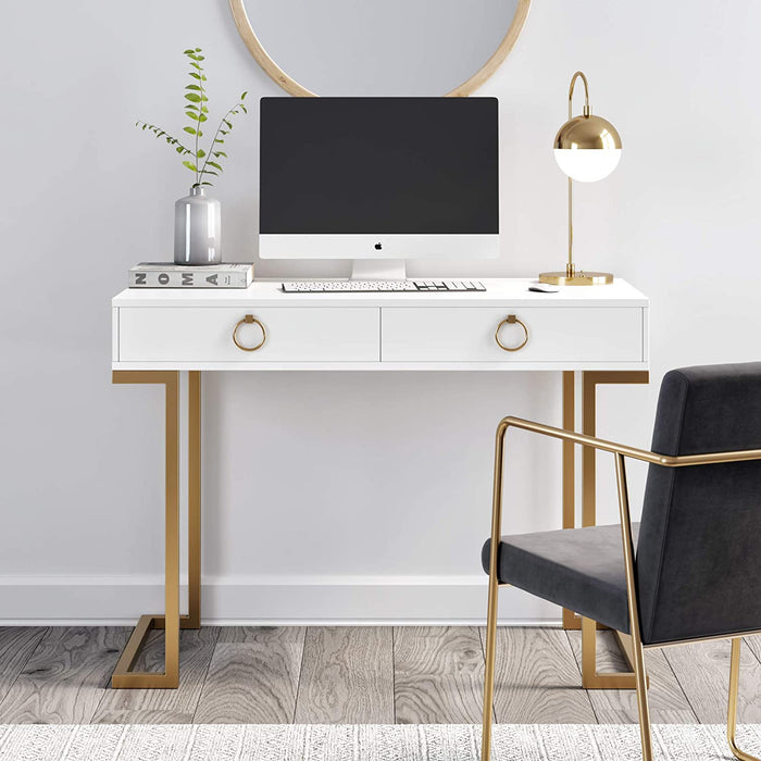 Two-Drawer Office Desk