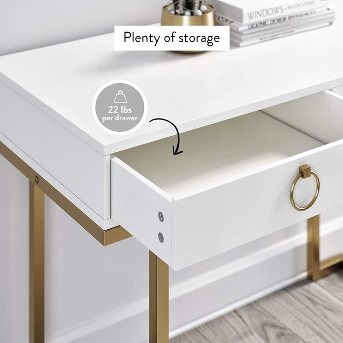 Two-Drawer Office Desk