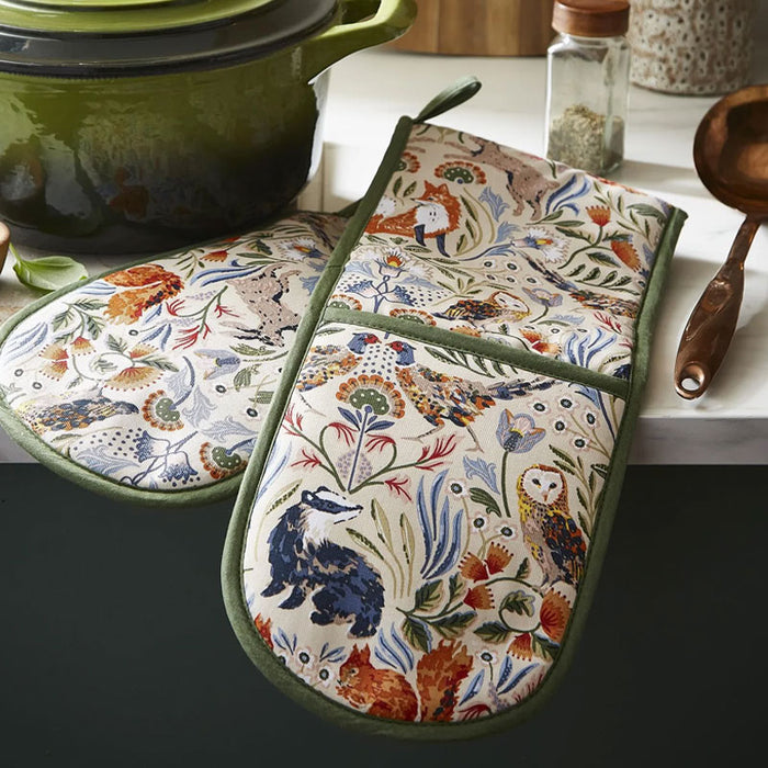 Ulster Weavers Double Oven Glove ~ Blackthorn | New Zealand Delivery | Sabato Auckland
