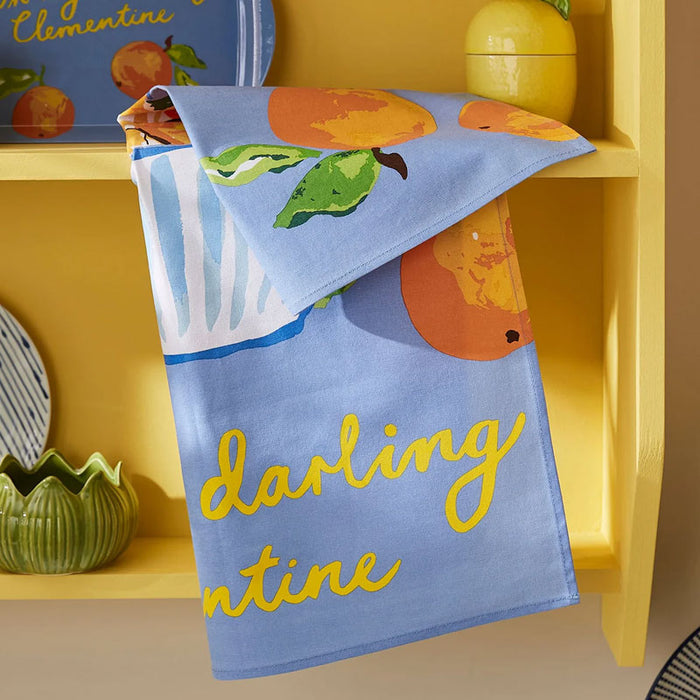 Ulster Weavers Tea Towel ~ Oh My Darling Clementine | New Zealand Delivery | Sabato Auckland