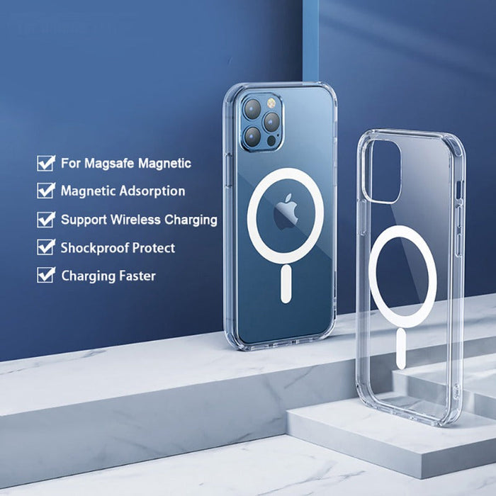 Ultra Hybrid MagSafe Back Clear Case For Apple iPhone 14 Plus iPhone 14 Plus June Trading