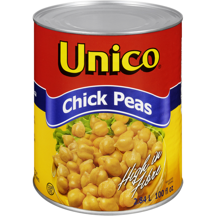 Unico Chick Peas, 2.84L - 6 Count