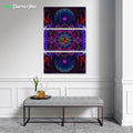 Universal Resonance by YantrArt 3-Piece Canvas