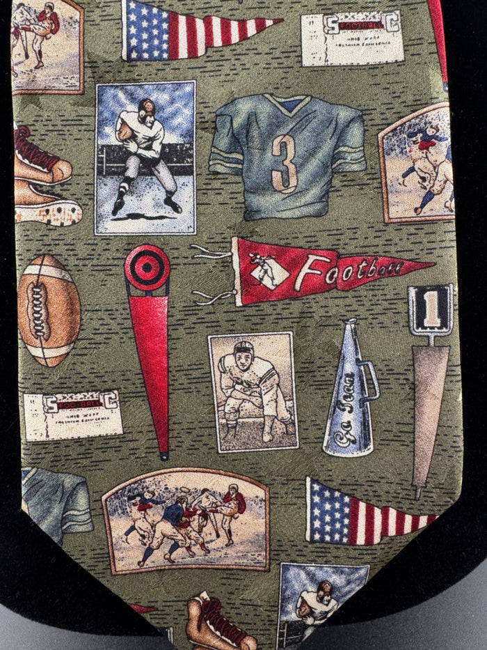 Van Heusen Vintage Football Necktie