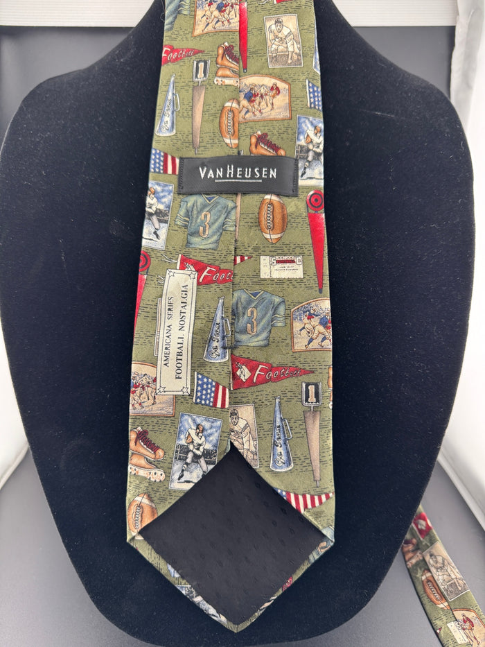 Van Heusen Vintage Football Necktie
