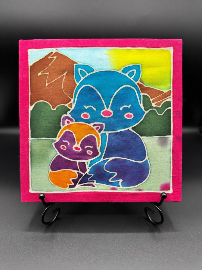 Hand Painted Silk Art