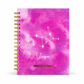Virgo Watercolour Constellation — Undated Planner + Sticker Book