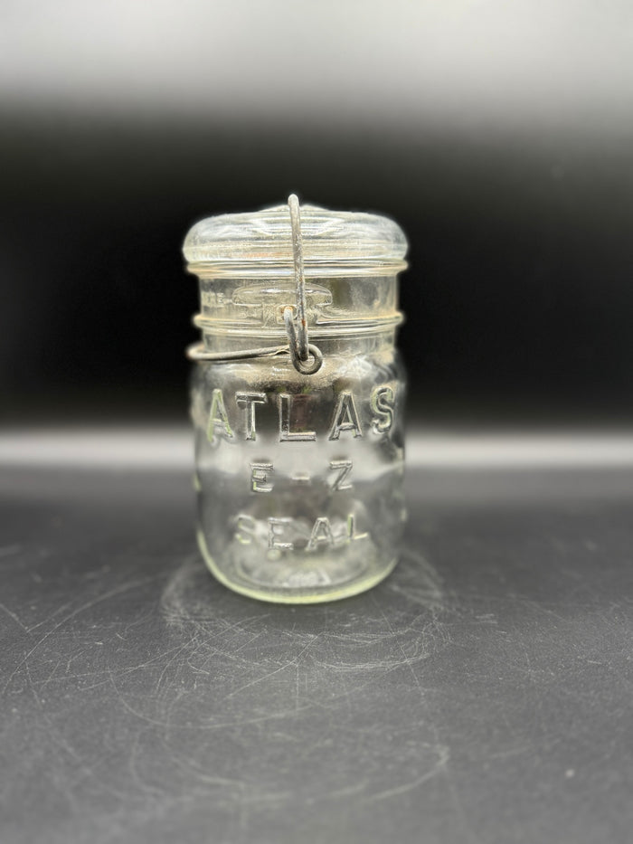 VTG Atlas EZ Seal Glass Lid Mason Jars