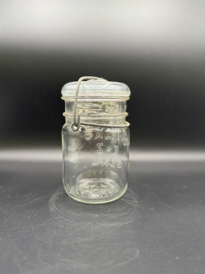 VTG Atlas EZ Seal Glass Lid Mason Jars