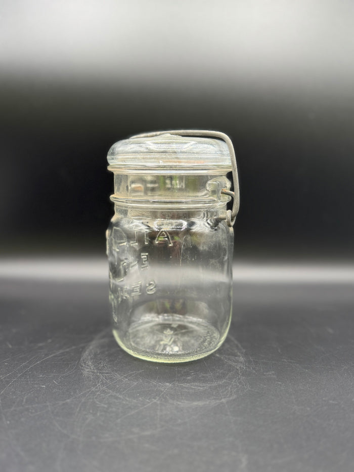 VTG Atlas EZ Seal Glass Lid Mason Jars