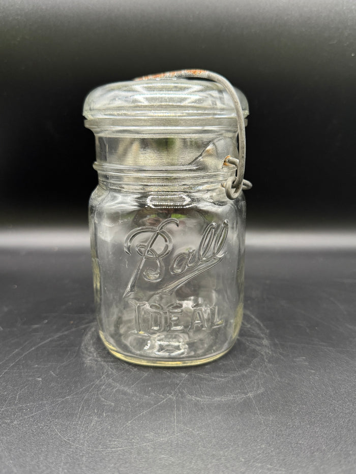 VTG Ball Ideal Glass Lid Mason Jars