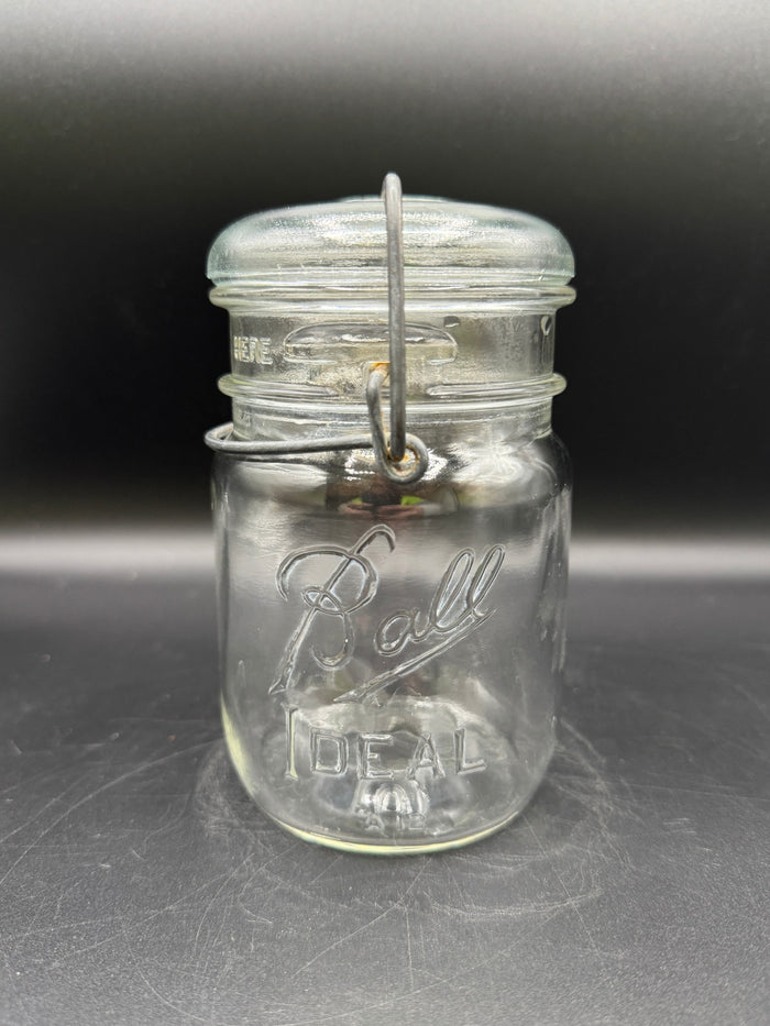 VTG Ball Ideal Glass Lid Mason Jars