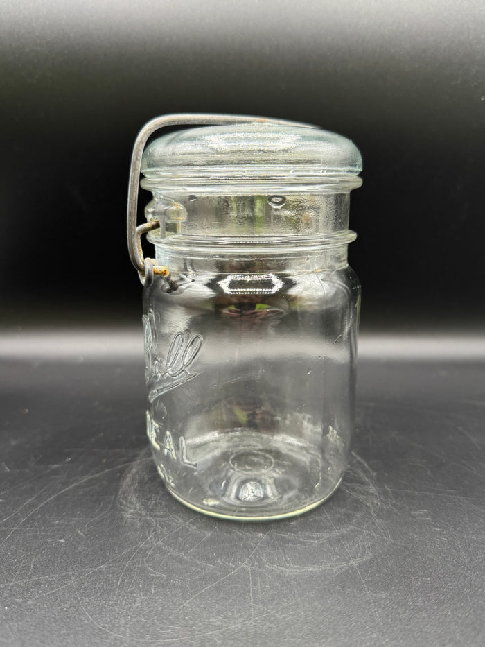 VTG Ball Ideal Glass Lid Mason Jars