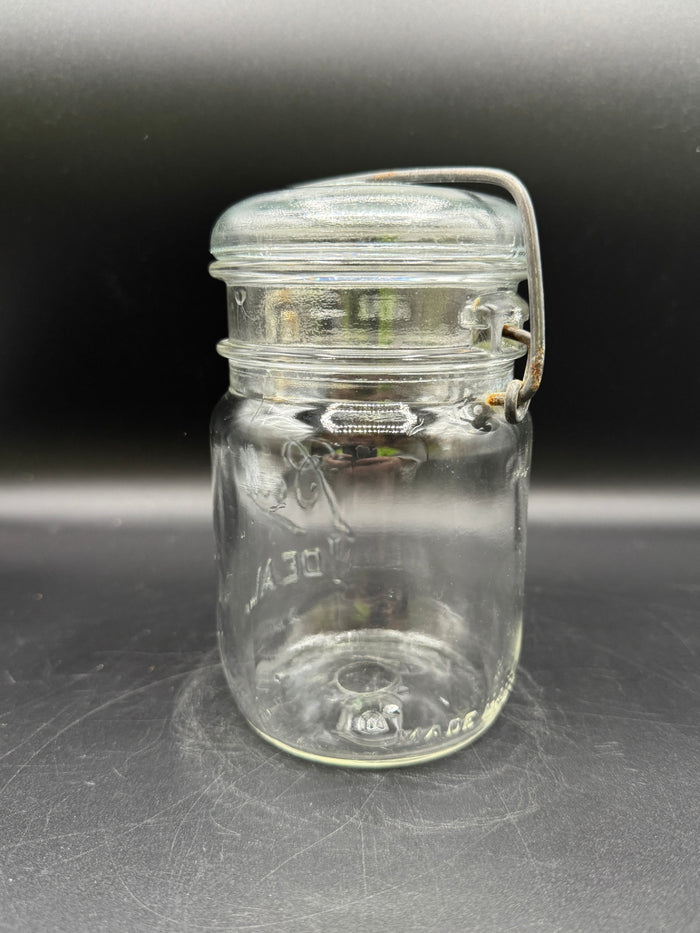 VTG Ball Ideal Glass Lid Mason Jars