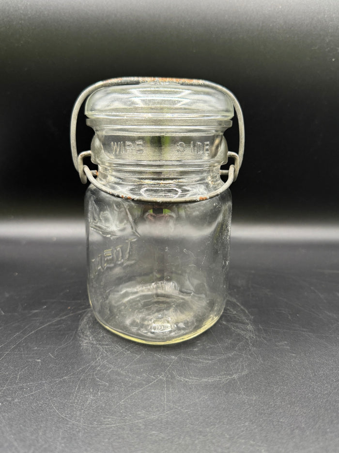 VTG Ball Ideal Glass Lid Mason Jars