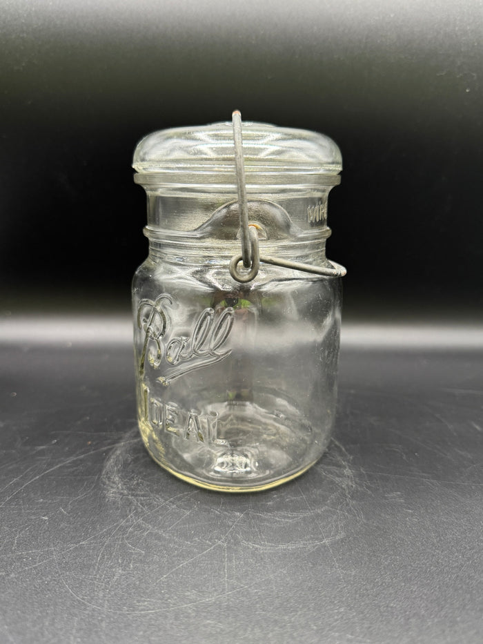 VTG Ball Ideal Glass Lid Mason Jars
