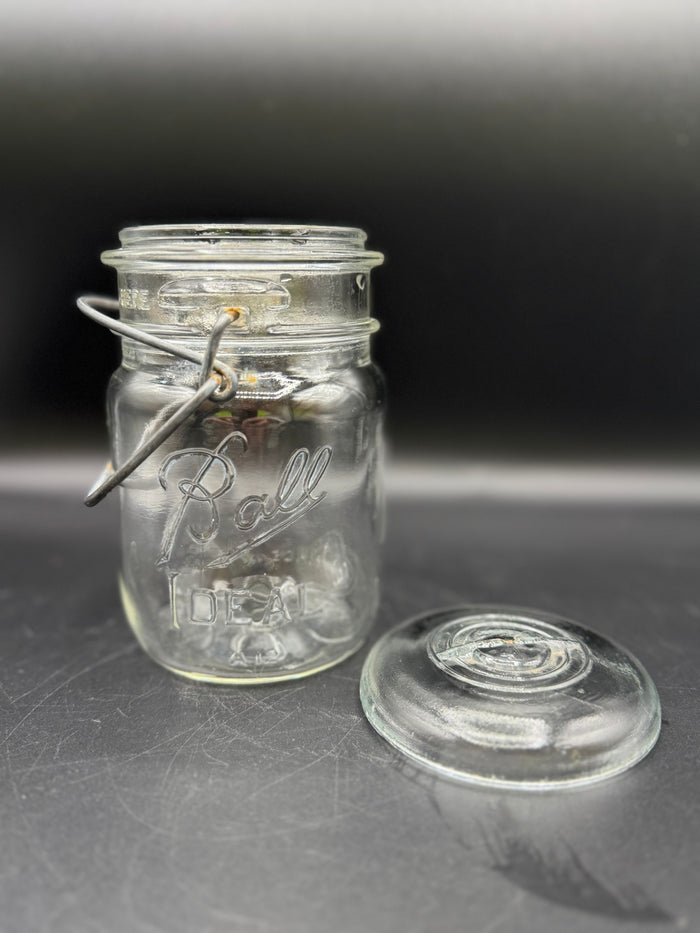VTG Ball Ideal Glass Lid Mason Jars