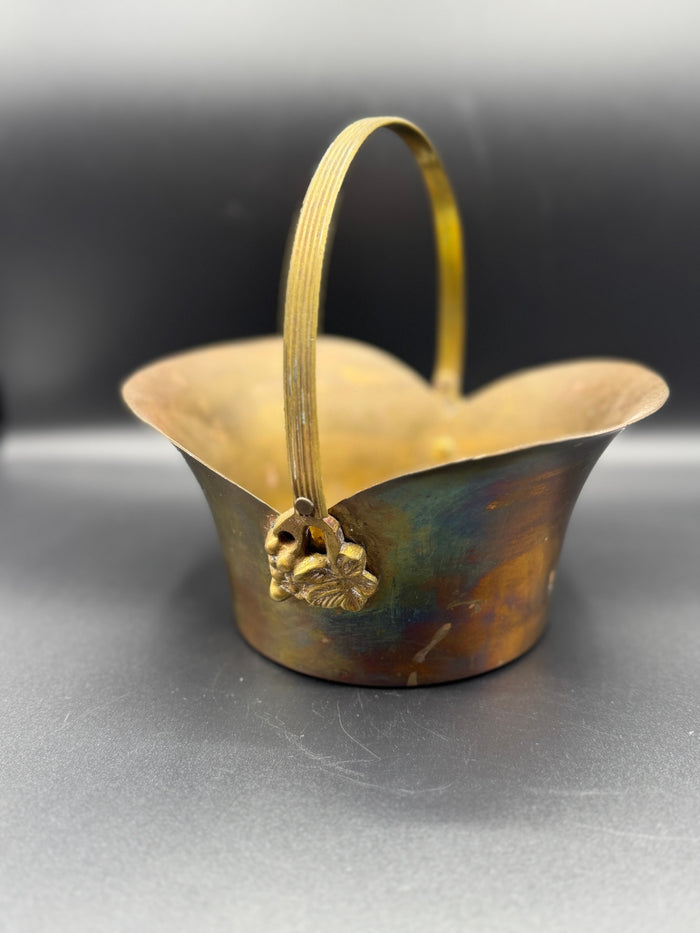 VTG Brass Basket