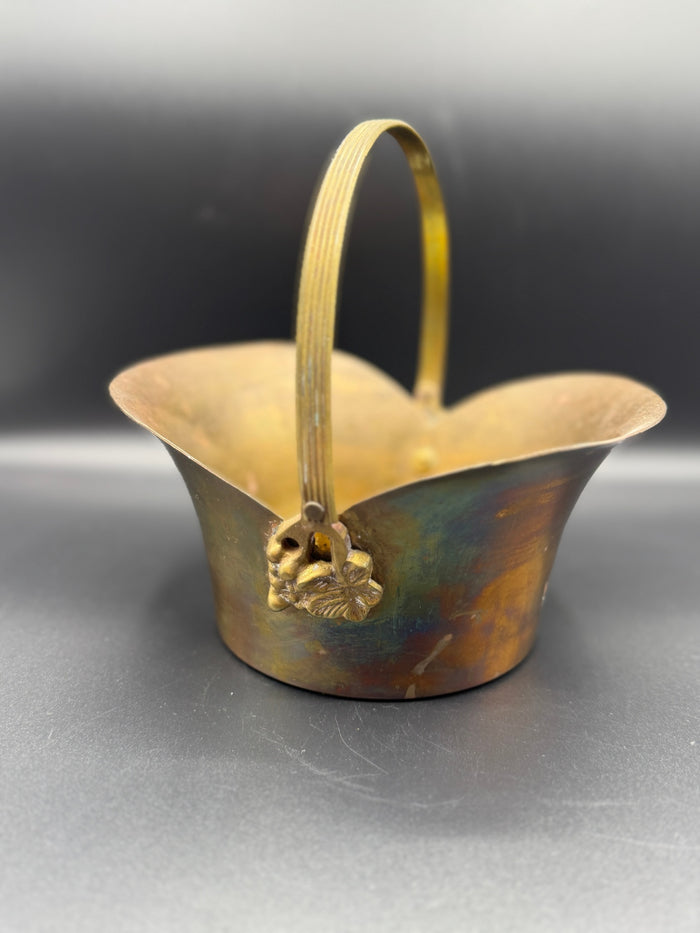 VTG Brass Basket