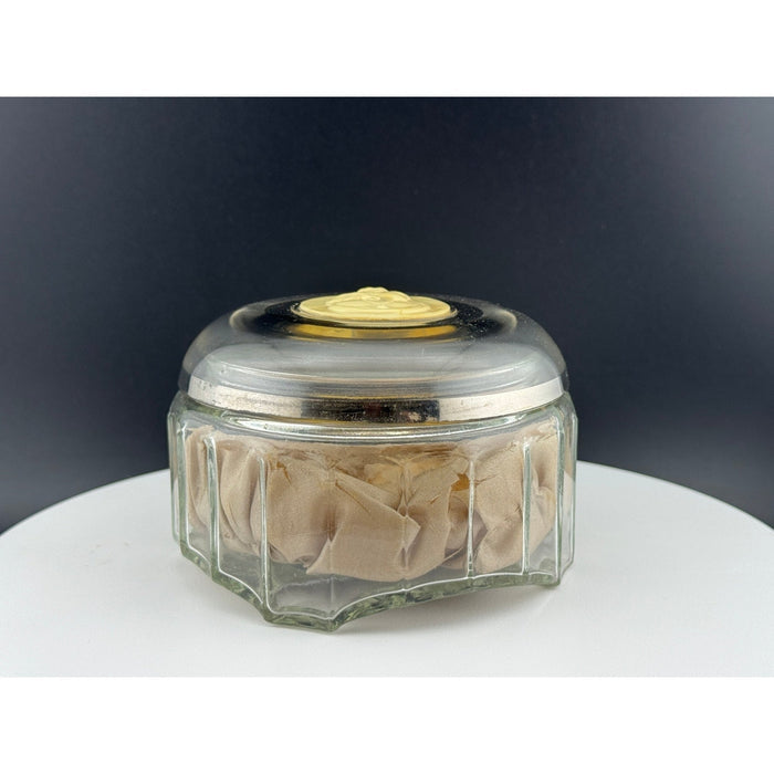 VTG Celluloid Cameo Dresser Jar