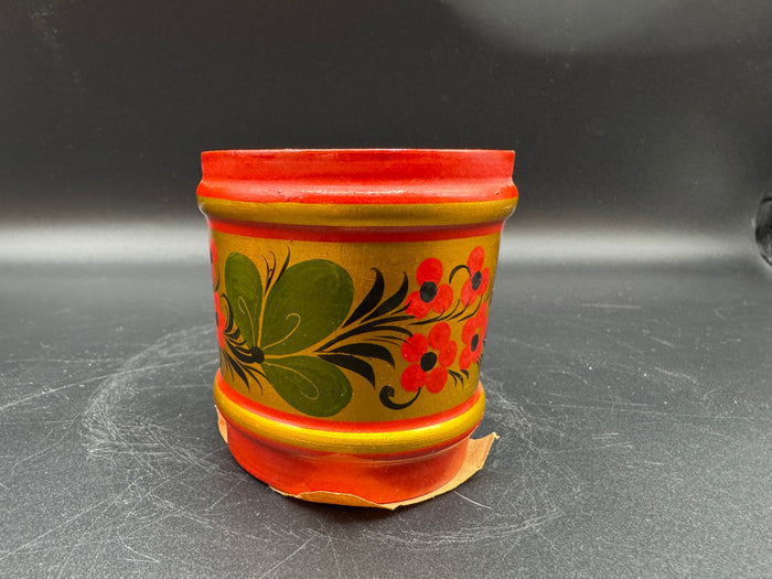 VTG Khokhloma Cups, Set of 3