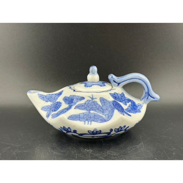 VTG Miniature Hexagon Shaped Teapot