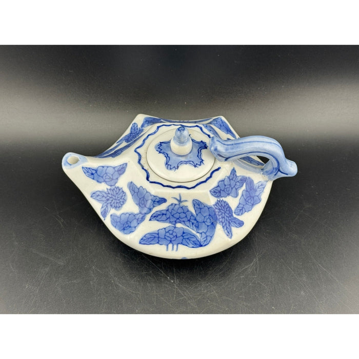 VTG Miniature Hexagon Shaped Teapot