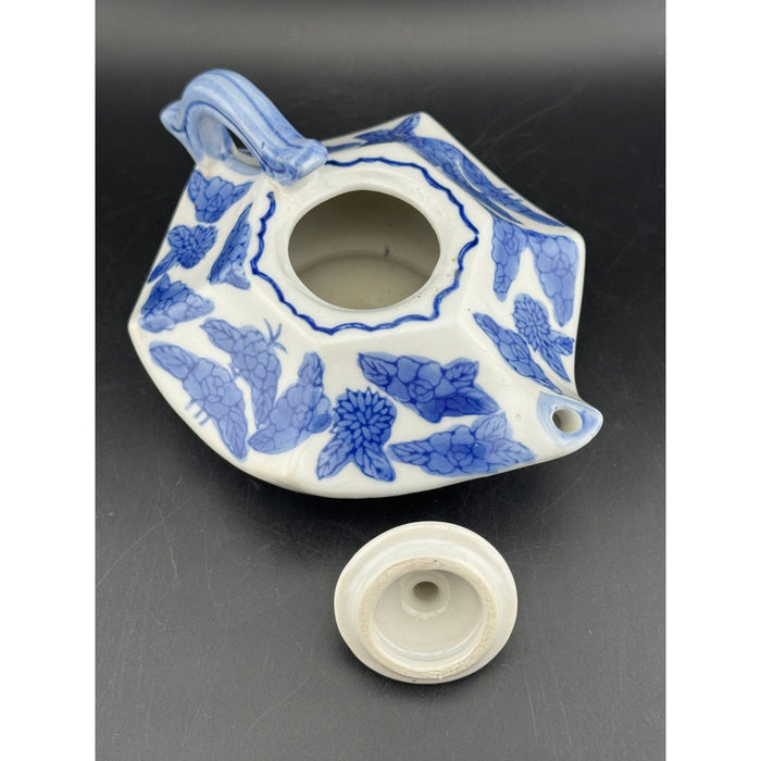 VTG Miniature Hexagon Shaped Teapot