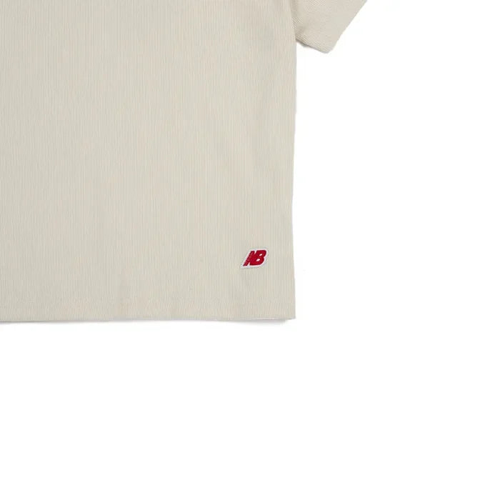 W Made in USA Cropped Top 'Linen'