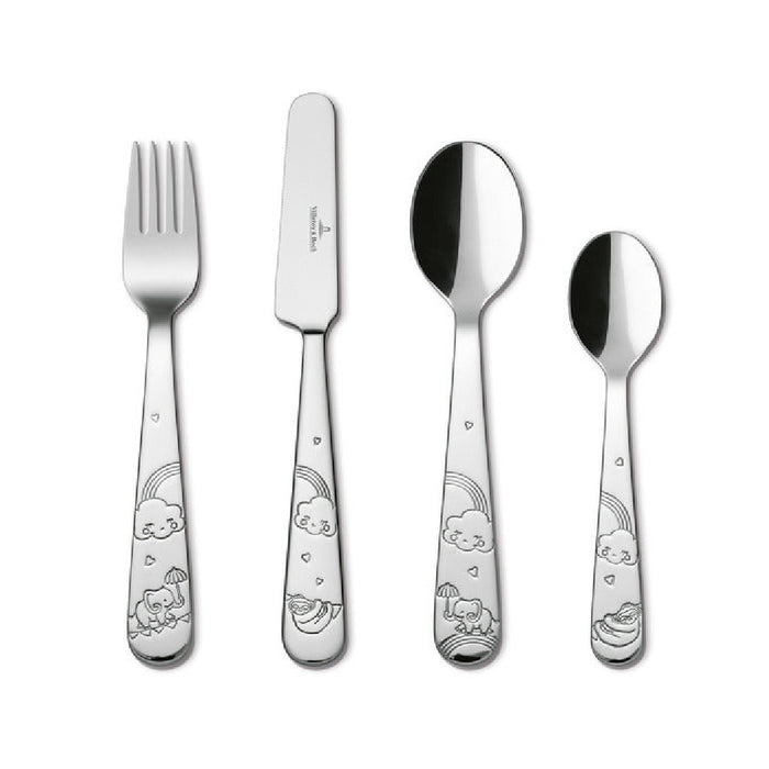 Walk Like An Elephant Children Cutlery Set 4Pcs