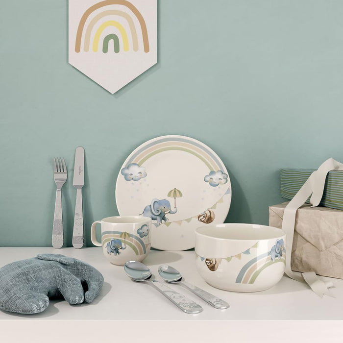 Walk Like An Elephant Children Cutlery Set 4Pcs