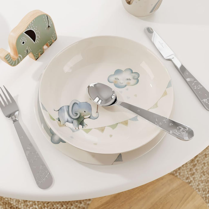 Walk Like An Elephant Children Cutlery Set 4Pcs