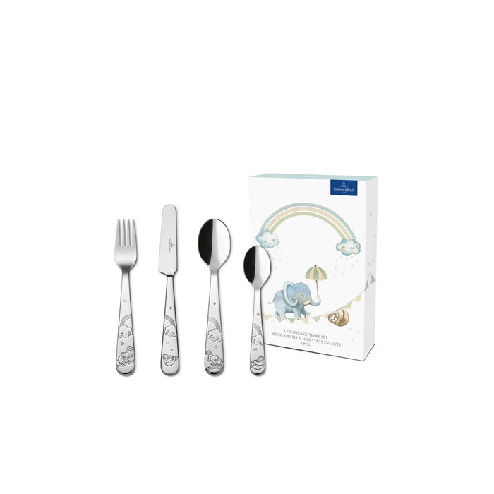 Walk Like An Elephant Children Cutlery Set 4Pcs