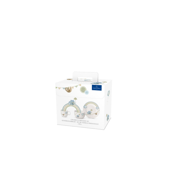 Walk Like An Elephant Children'S Crockery Set 3 Pcs.
