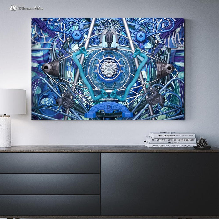 Water Dragon by LightWizard Visionary 1-Piece Canvas
