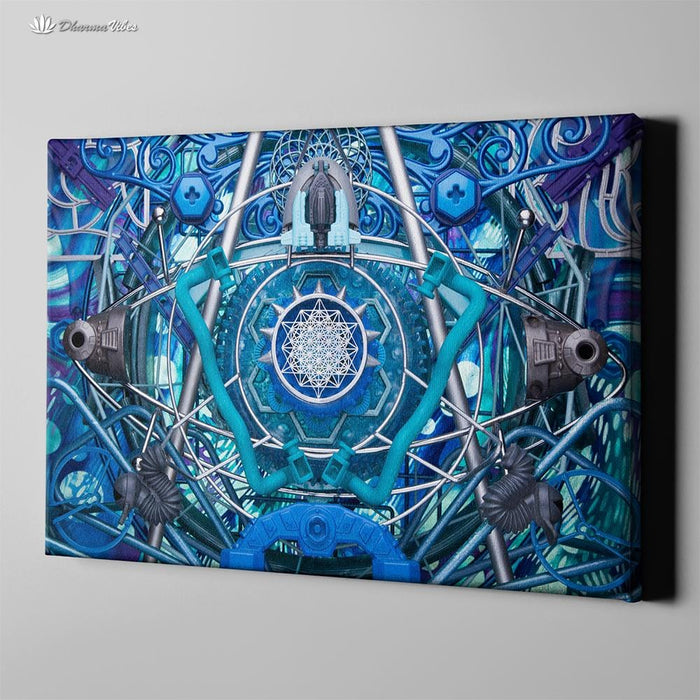 Water Dragon by LightWizard Visionary 1-Piece Canvas