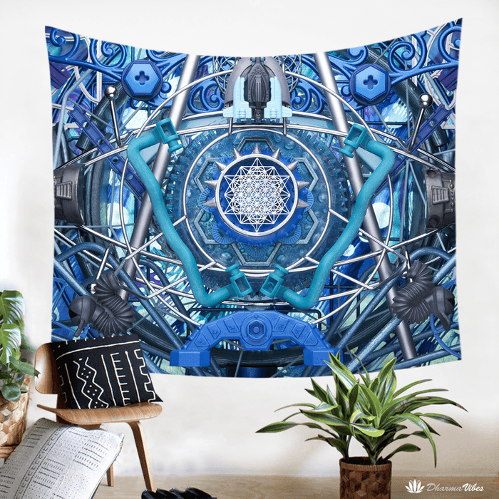 Water Dragon by LightWizard Visionary Tapestry