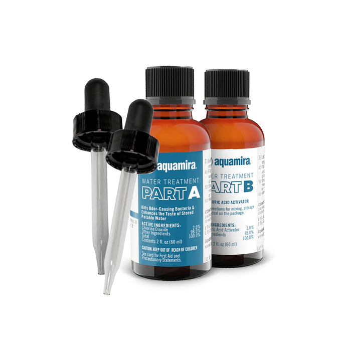 Water Treatment Drops, 2oz (with droppers) by Aquamira