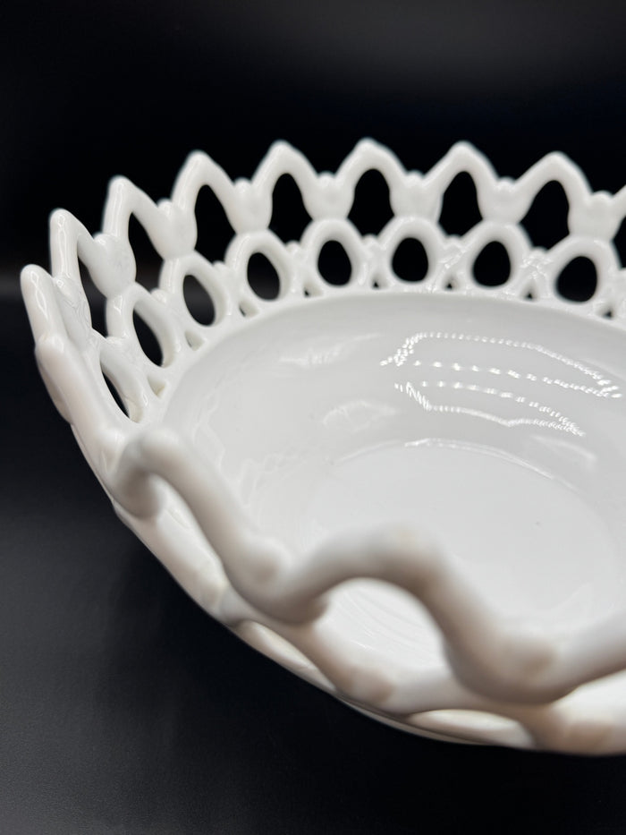 Westmoreland White Glass Bowl