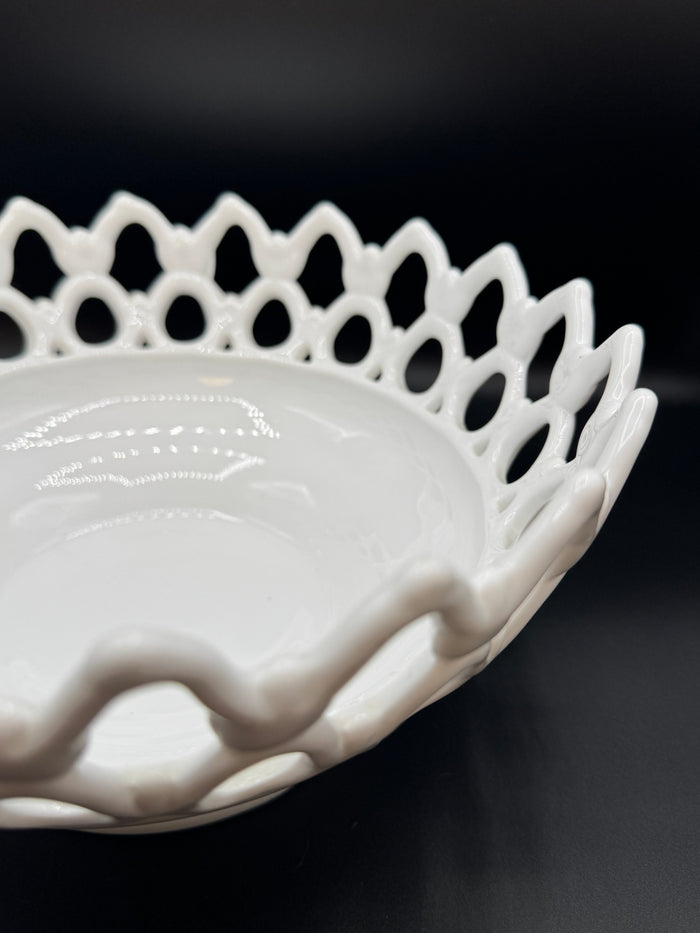 Westmoreland White Glass Bowl