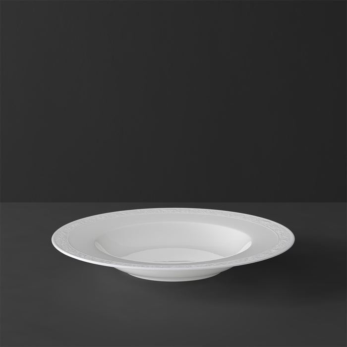 White Pearl Deep Plate 24 cm