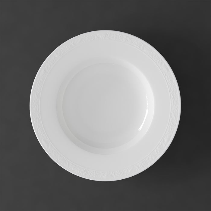 White Pearl Deep Plate 24 cm