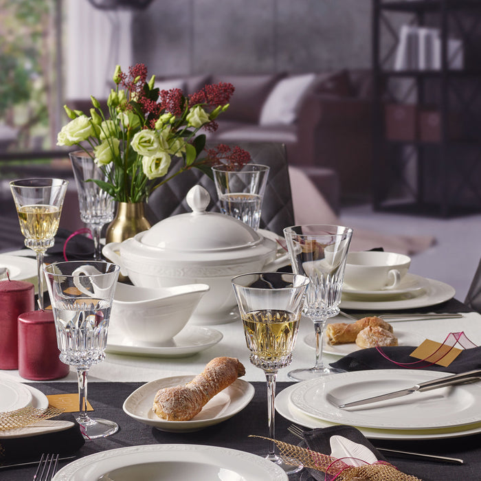 White Pearl Deep Plate 24 cm