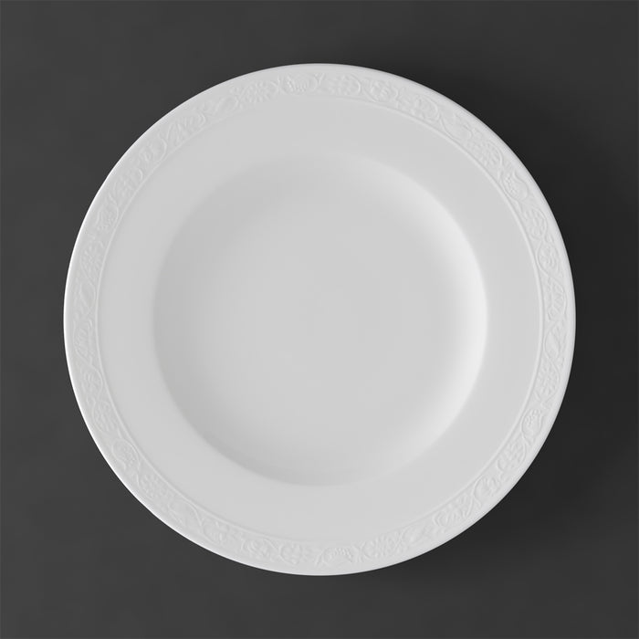 White Pearl Flat Plate 27cm