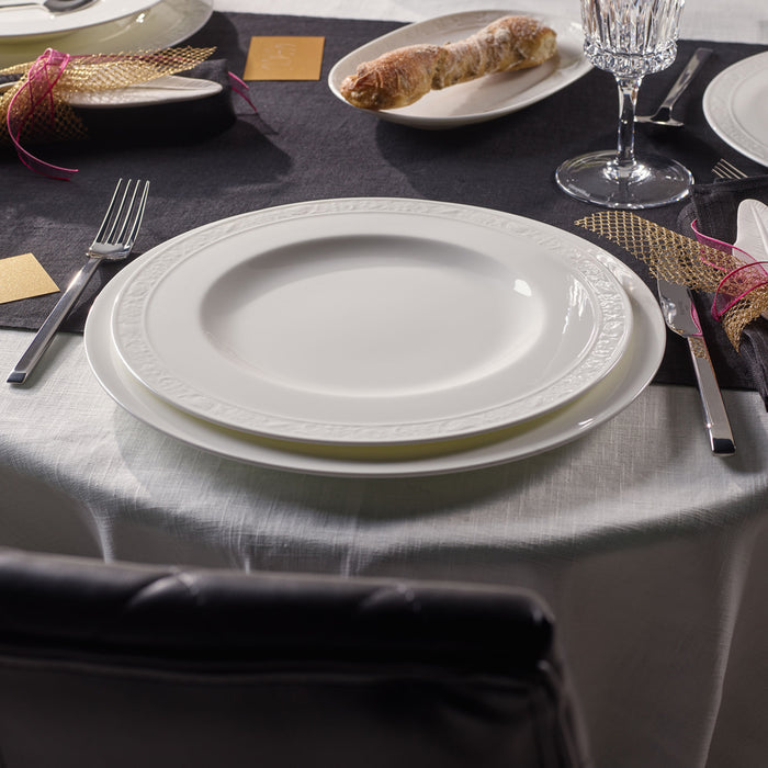 White Pearl Flat Plate 27cm