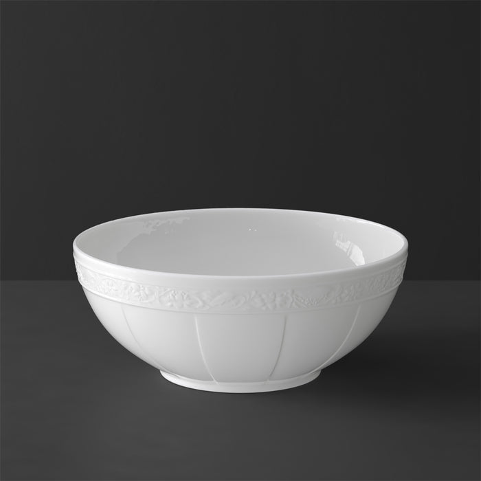 White Pearl Salad Bowl 24 cm