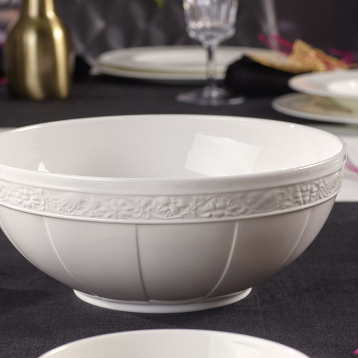 White Pearl Salad Bowl 24 cm