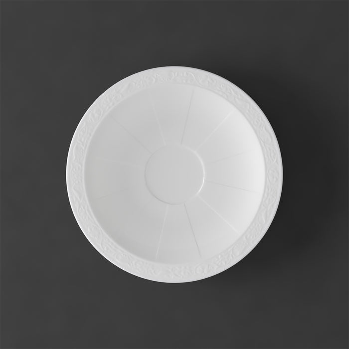 White Pearl Saucer for Coffee/ Tea Cup 16 cm
