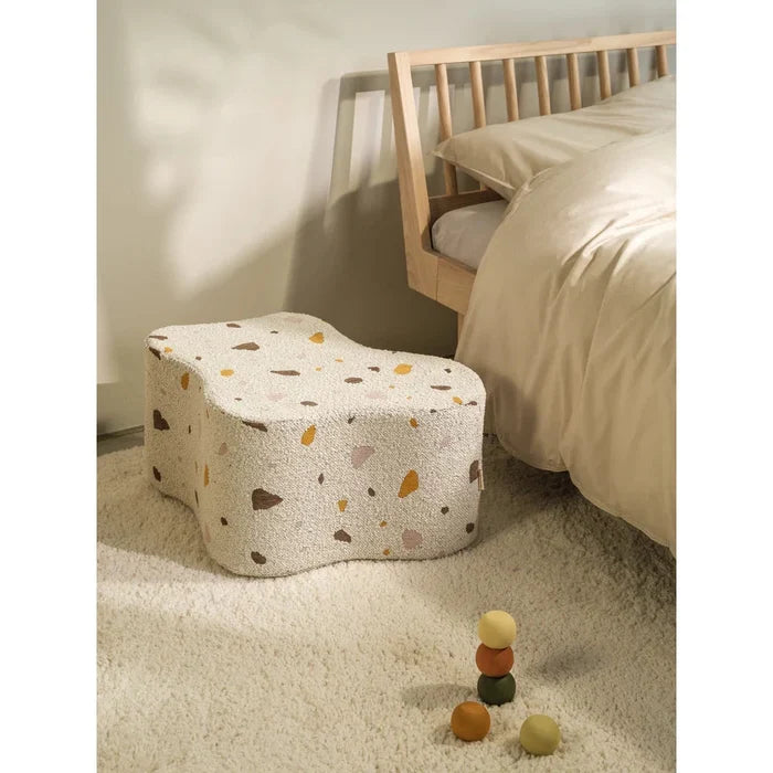 Wigiwama Terrazzo Marble Cloud Pouffe - Rugs by Roo