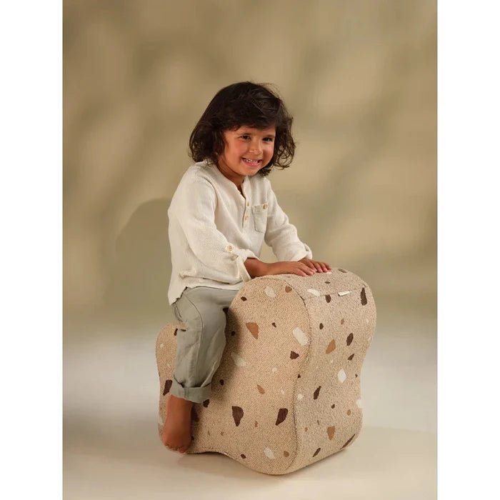 Wigiwama Terrazzo Sand Cloud Pouffe - Rugs by Roo